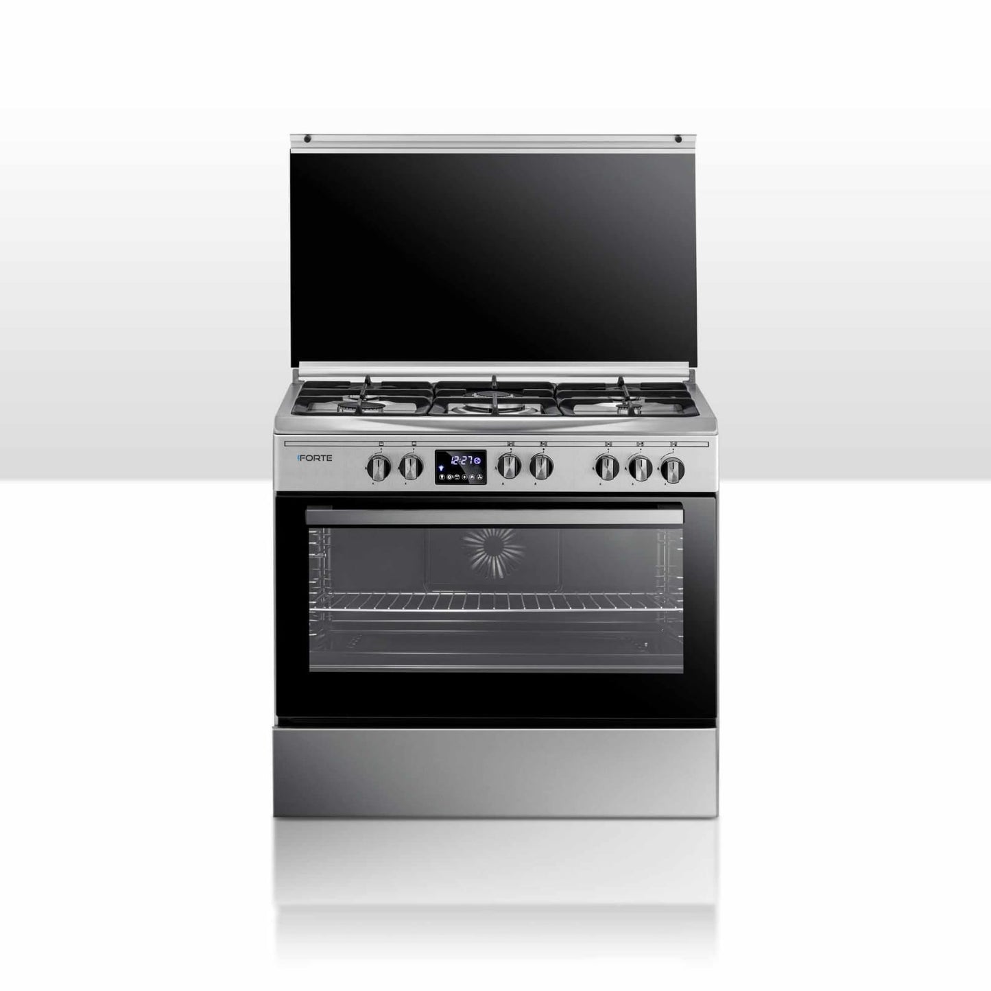 Forte Control 60*90 Gas Cooker, 5 burner, Stainless Steel